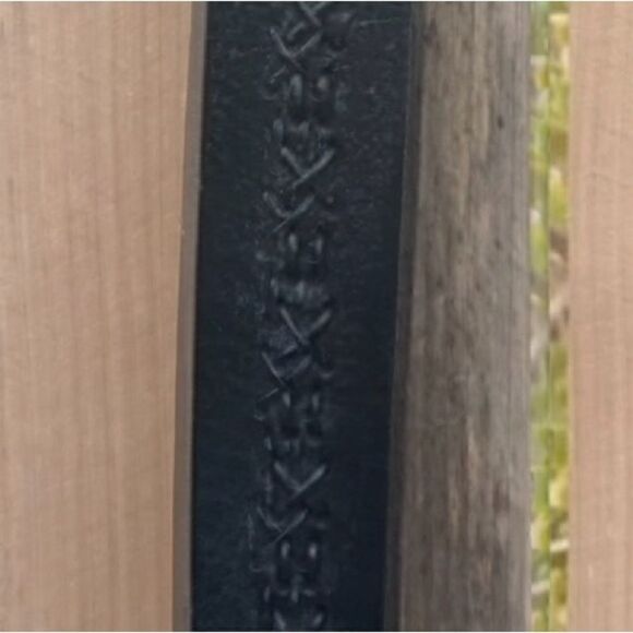 Diesel black leather belt size 75 - Picture 5 of 6